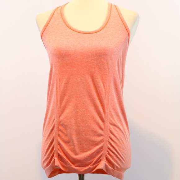 Athleta Ruched Athletic Workout Racerback Tank Top - Picture 5 of 7